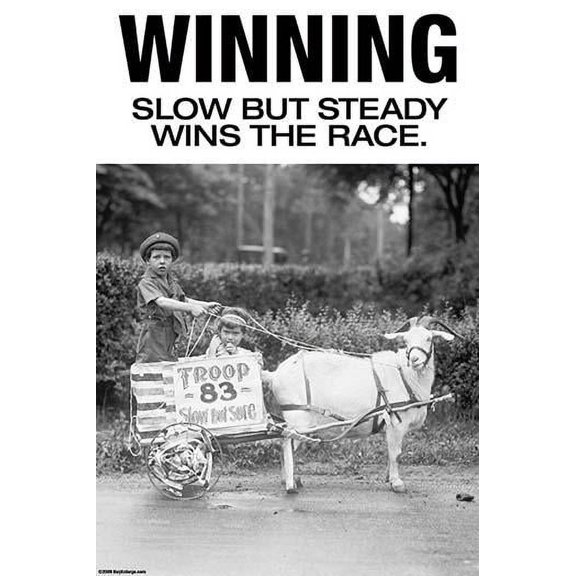 Winning- Fine Art Canvas Print (20" x 30")