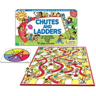 Winning Moves Games Classic Chutes and Ladders
