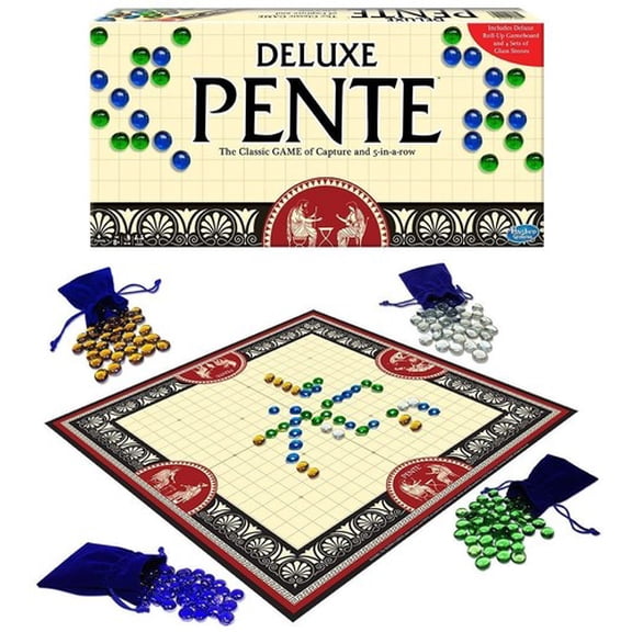 Winning Moves Games USA Deluxe Colored Glass Stones Board Game