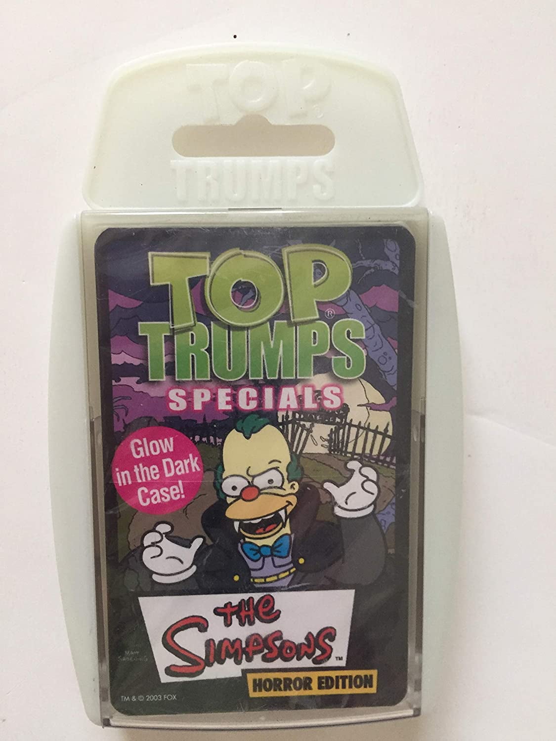 Winning Moves Top Trumps Simpsons Horror