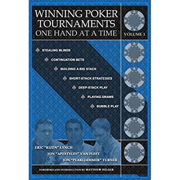 Pre-Owned Winning Poker Tournaments One Hand at a Time, Volume I (Paperback) 0974150274 9780974150277