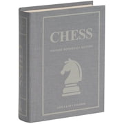 WS Game Company Chess Vintage Bookshelf Edition, 2 Players, Ages 9+