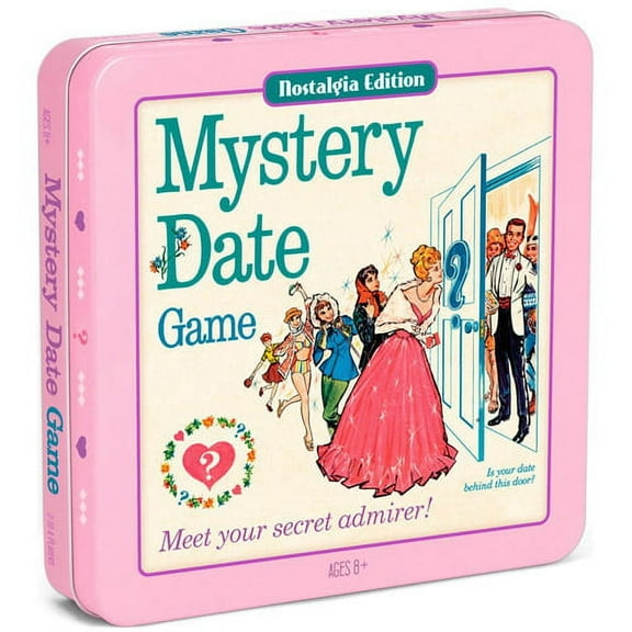 WS Game Company Mystery Date Nostalgia Edition Board Game in Collectible Tin