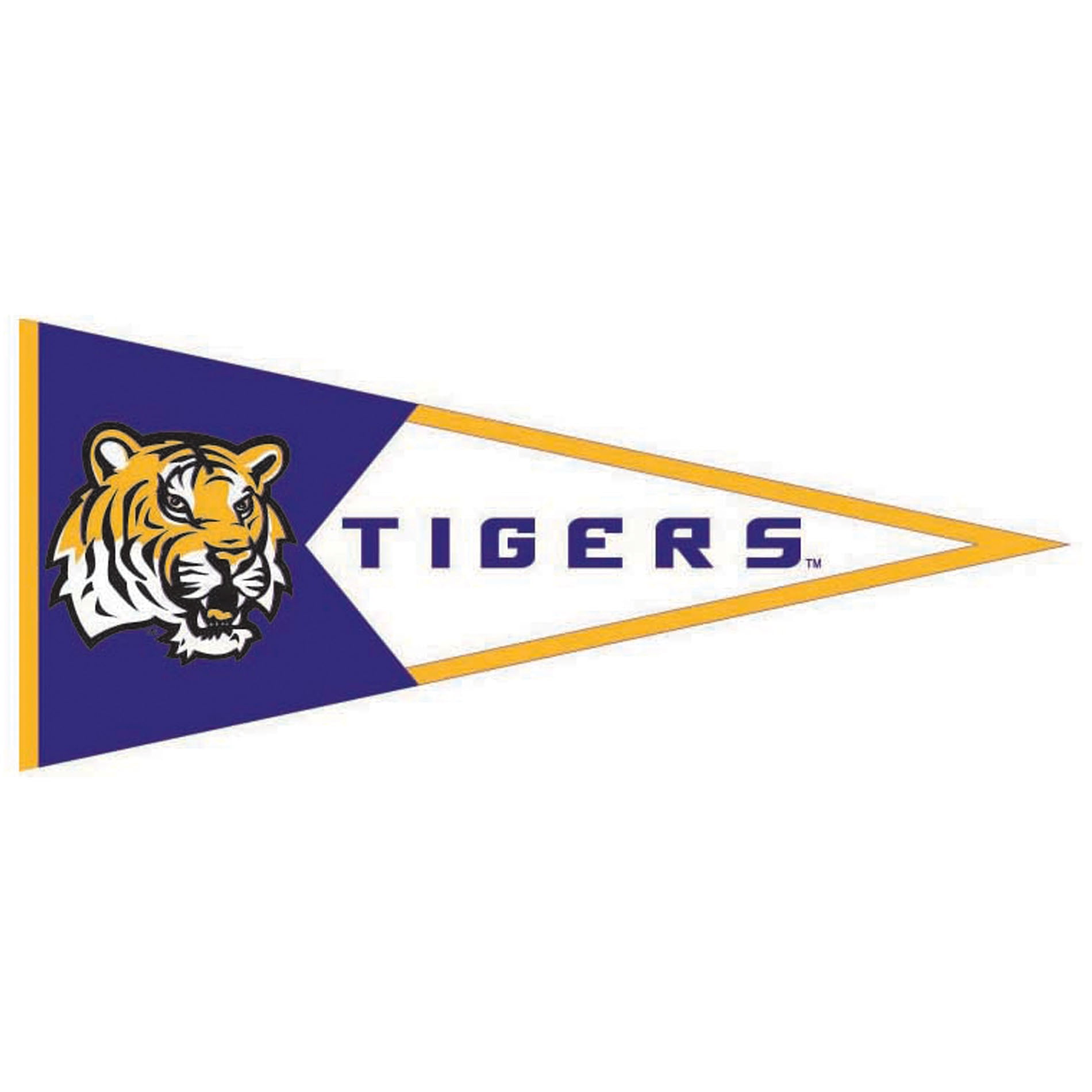 LSU Pennant Flag, Louisiana State Aluminum Water Bottle