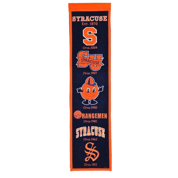 NCAA Syracuse Orange Heritage Banner