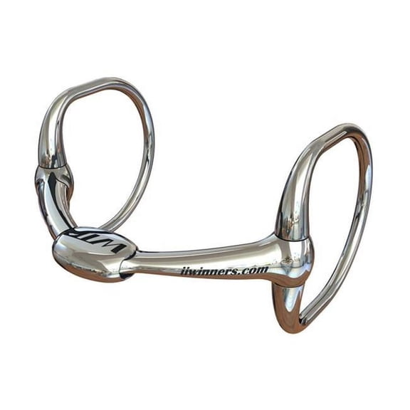Winning Tongue Plate 3295-5 Eggbutt Bit with Normal Plate - 5 in.
