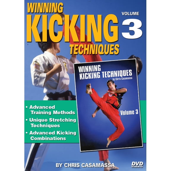 Winning Tournament Kicking Techniques #3 DVD Red Dragon Karate Chris Casamassa