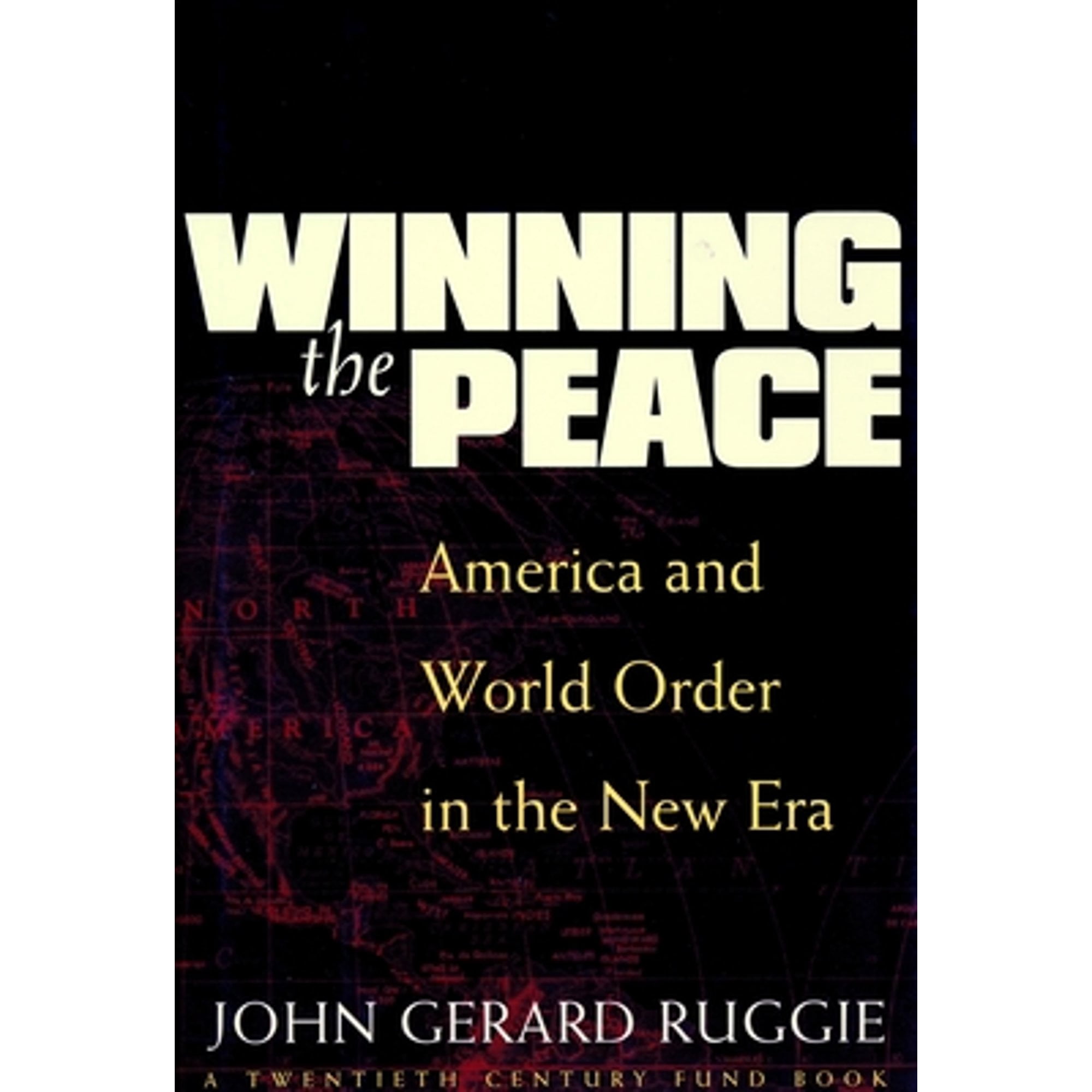 Prof. John Ruggee Pre-Owned Winning the Peace: America and World Order in the New Era ...