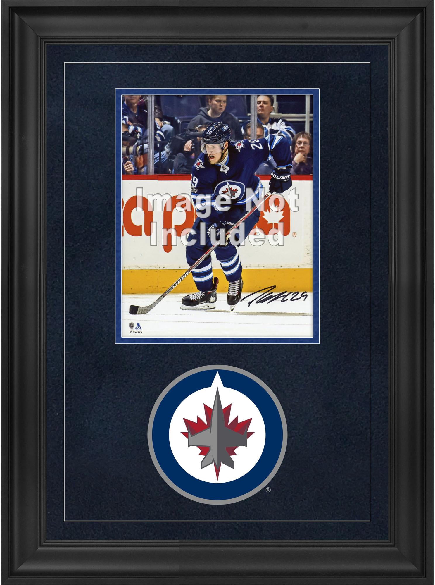 Washington Capitals Deluxe 8x10 Vertical Photo Frame - Black Wood With Team Logo Mat, Officially Licensed NHL