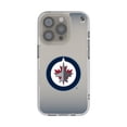 thumbnail image 1 of Winnipeg Jets Linen Logo iPhone Clear Case, 1 of 6