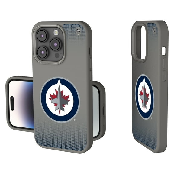 Winnipeg Jets Linen Logo iPhone Soft Touch Case