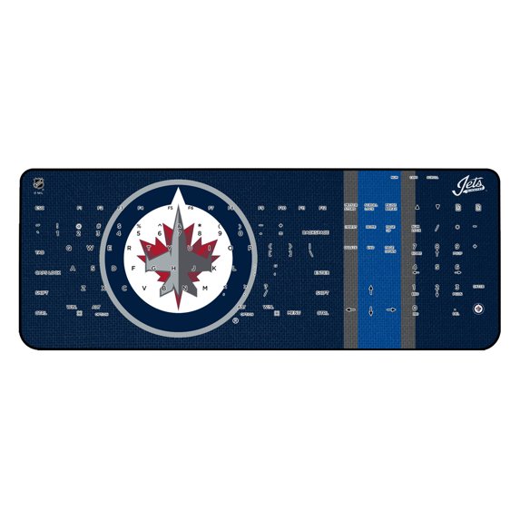 Winnipeg Jets Stripe Wireless Keyboard