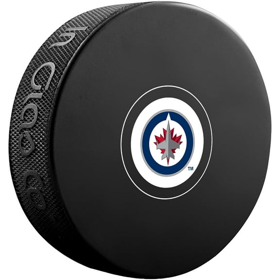 Winnipeg Jets Unsigned InGlasCo Autograph Model Hockey Puck - Fanatics Authentic Certified