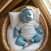 Babesnug Reborn Baby Dolls,20" Lifelike Baby Girl Dolls Gift Set for 3+ Year Old Kids,Realistic Newborn Baby Dolls with Soft Vinyl Silicone Full Body with Deep Skin