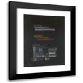 thumbnail image 1 of Winold Reiss 15x18 Black Modern Framed Museum Art Print Titled - Designs for Exhibition of Applied Arts Building, New York World's Fair, 1939.) (Study for Front of the Building (1938), 1 of 5