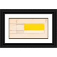 thumbnail image 1 of Winold Reiss 24x14 Black Ornate Framed Double Matted Museum Art Print Titled: Designs for Restaurant and Bar Interiors with Curving Bars and Stairways.) (Sketches for Bars and Rest, 1 of 5