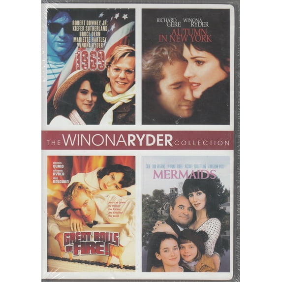 Winona Ryder Collection: 1969, Autumn In New York, Great Balls of Fire, Mermaids (DVD)