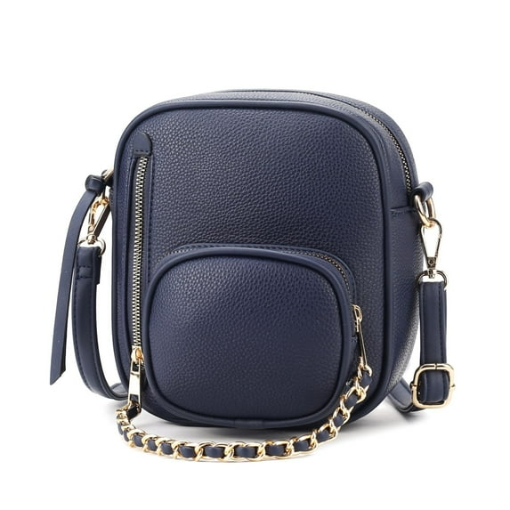 Winona Vegan Leather Womens Crossbody bag by Mia K