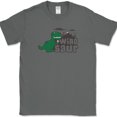 thumbnail image 1 of Winosaur T-Shirt Funny Dinosaur Wine Wino Humor Drinking Gift Joke Tee - Charcoal, 2XL, 1 of 1