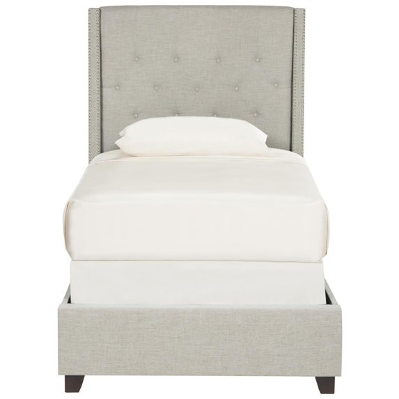 Winslet Bed-Finish:Light Grey,Size:Twin