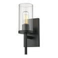 thumbnail image 1 of Golden Lighting Winslett 1-light Wall Sconce in Matte Black, 1 of 5