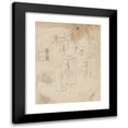 thumbnail image 1 of Winslow Homer 15x18 Black Modern Framed Museum Art Print Titled - Man Wearing Zouave's Cap (ca 1861), 1 of 5