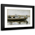 thumbnail image 1 of Winslow Homer 18x14 Black Modern Framed Museum Art Print Titled - Boys in a Dory (1873), 1 of 5