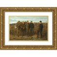 thumbnail image 1 of Winslow Homer 24x17 Gold Ornate Framed and Double Matted Museum Art Print Titled - Prisoners from the Front (1866), 1 of 4
