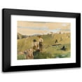 thumbnail image 1 of Winslow Homer 24x19 Black Modern Framed Museum Art Print Titled - Boys on a Hillside (1879), 1 of 5