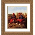 thumbnail image 1 of Winslow Homer 2x Matted 20x22 Gold Ornate Framed Art Print 'The Brierwood Pipe', 1 of 2