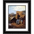 thumbnail image 1 of Winslow Homer 2x Matted 20x24 Black Ornate Framed Art Print 'Home Sweet Home', 1 of 2