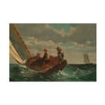 thumbnail image 1 of Trademark Fine Art Winslow Homer Breezing Up (A Fair Wind) 1873-76 Canvas Wall Art - 12x19, 1 of 5