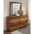 thumbnail image 1 of Winslow Mirror Smokey Walnut, 1 of 2