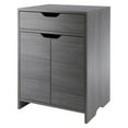 thumbnail image 1 of Winsom Nova 1-Drawer Storage Cabinet, Charcoal Finish, 1 of 5