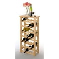 thumbnail image 1 of Winsome  Beech Beechwood Wine Rack - Natural - Holds 28 Bottles, 1 of 1