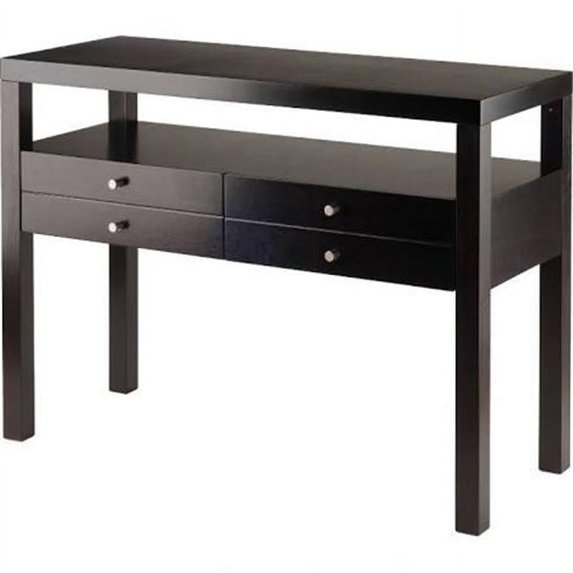 Winsome Trading 92656 Copenhagen Console Table, Espresso