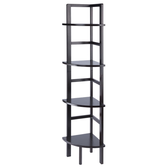 Winsome Aiden Corner Baker's Rack, Coffee Finish