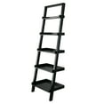 thumbnail image 1 of Winsome Wood Bellamy Leaning 5-Tier Shelf, Black Finish, 1 of 8