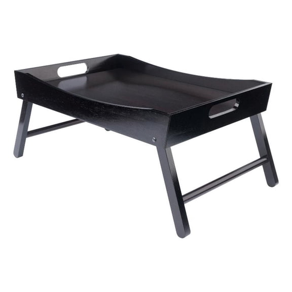 Winsome Benito Serving Breakfast Bed Tray, Espresso Finish