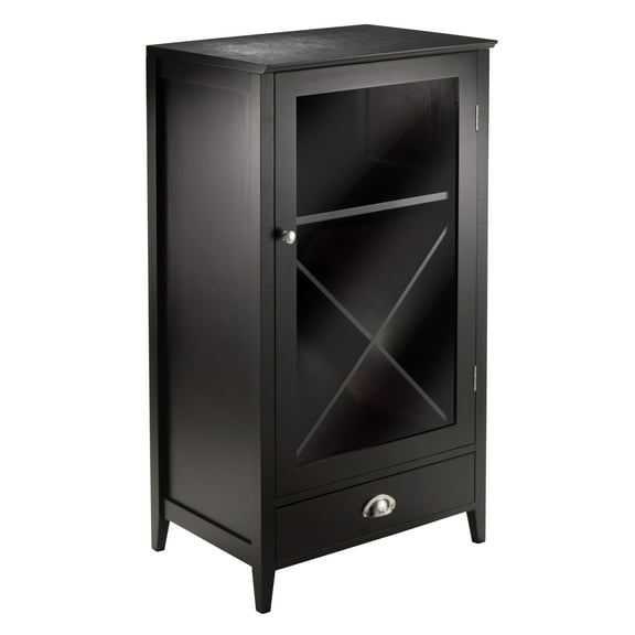 Contemporary Home Living Bordeaux Modular Wine Cabinet X Panel