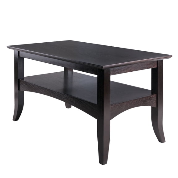 Contemporary Home Living Camden Coffee Table Coffee Finish