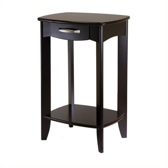 Winsome Wood Danica Side Table, Espresso Finish