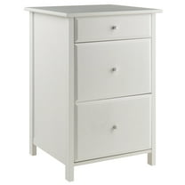 Winsome Delta Home Office File Cabinet, White Finish