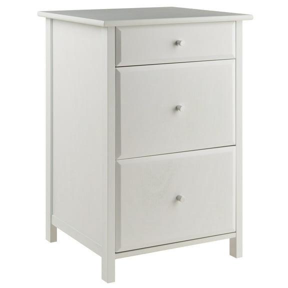 Winsome Delta Home Office File Cabinet, White Finish