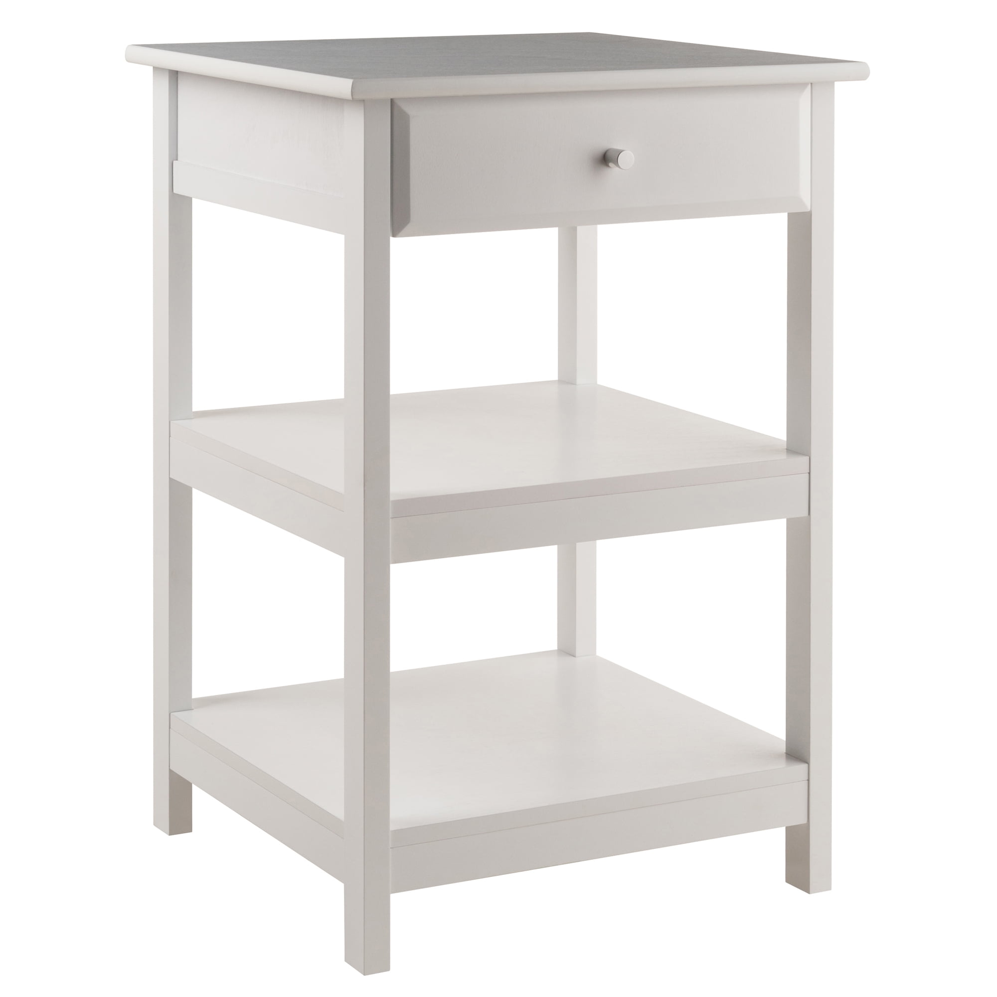 Winsome Wood Delta Home Office Printer Stand, White Finish Winsome Wood Delta Home Office Printer Stand, White Finish