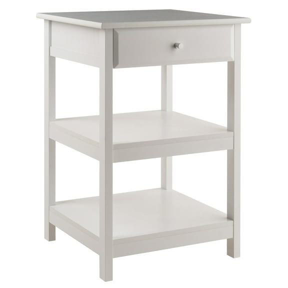 Winsome Delta Home Office Printer Stand, White Finish