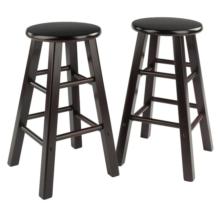 Winsome Wood Element Counter Stools 2 Pc Set Espresso