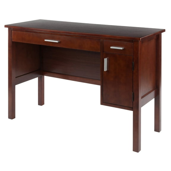 Winsome Wood Emmett Writing Desk, Walnut Finish