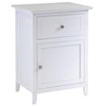 thumbnail image 1 of Winsome Eugene Accent Table, Nightstand, White Finish, 1 of 7