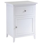 Winsome Eugene Accent Table, Nightstand, White Finish
